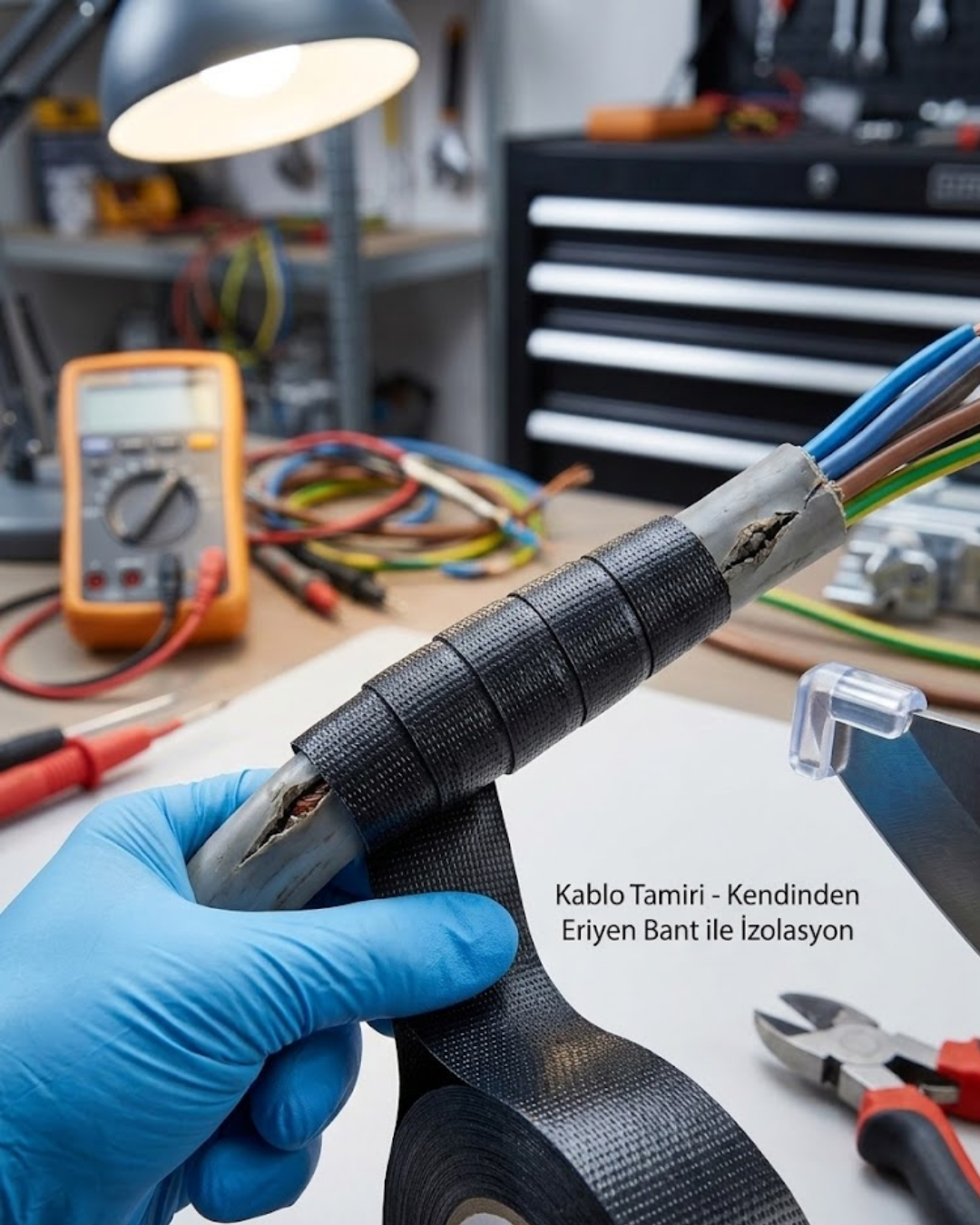 Kendinden Kaynaşan Eriyen Bant Su Geçirmez İzolasyon Bandı