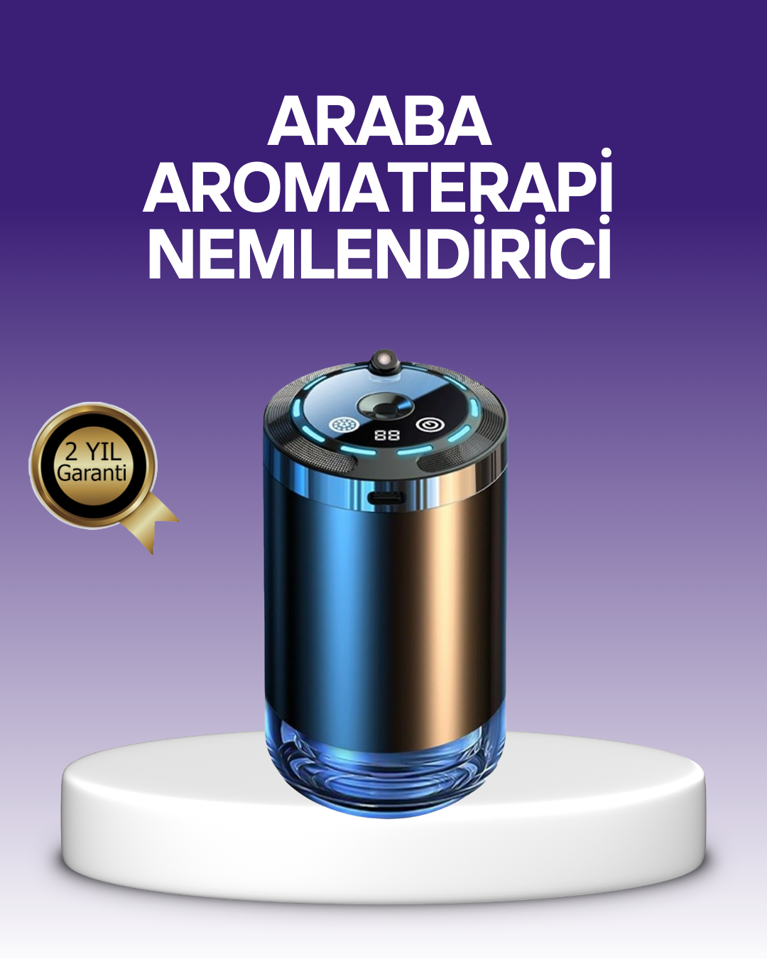 Yıldız Projeksiyonlu Araç İçi Atmosfer Difüzörü