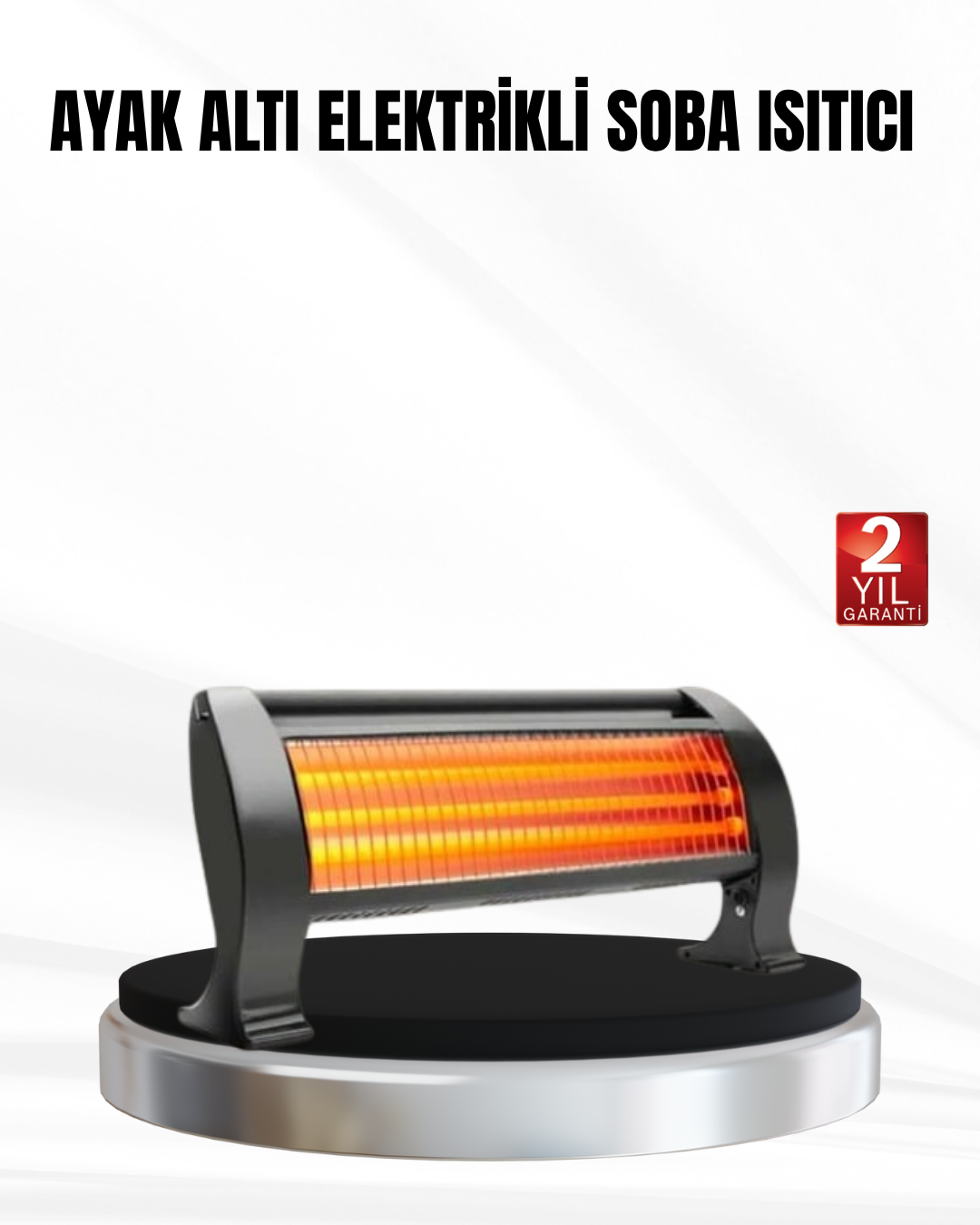 lektrikli Ayak Isıtıcı – 220-240V Geniş Voltaj Destekli Konfor Isıtıcı
