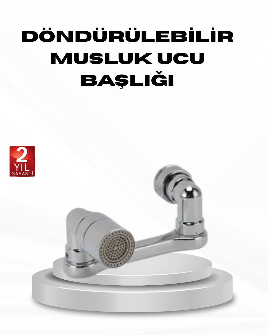 1080 Derece Musluk Aparatı – Tüm Lavabolara Uygun Esnek Başlık ve Su Akış Kontrolü