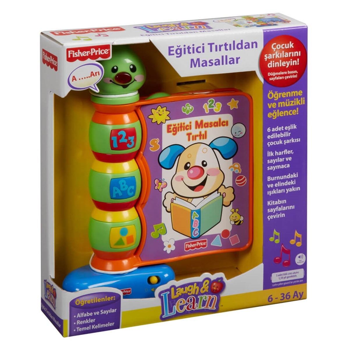 Fisher Price Eğitici Masalcı Tırtıl