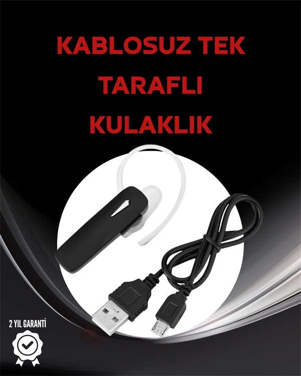 Kablosuz Bluetooth Kulaklık | DSP Gürültü Önleyici Mikrofonlu | 3 Saat Batarya | TWS Ergonomik Tasarım